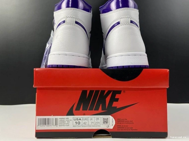 RETRO 1 AIR HIGH JORDAN PURPLE COURT CD0461-151 0726